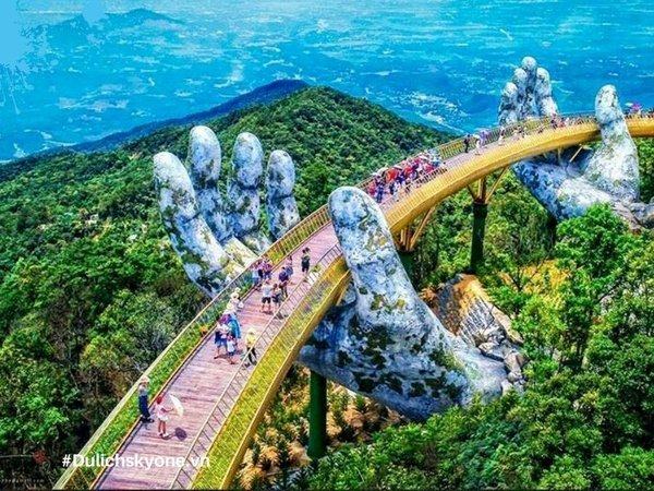 Bà Nà Hills 2023 - Đường lên tiên cảnh - Khám phá Cầu Vàng