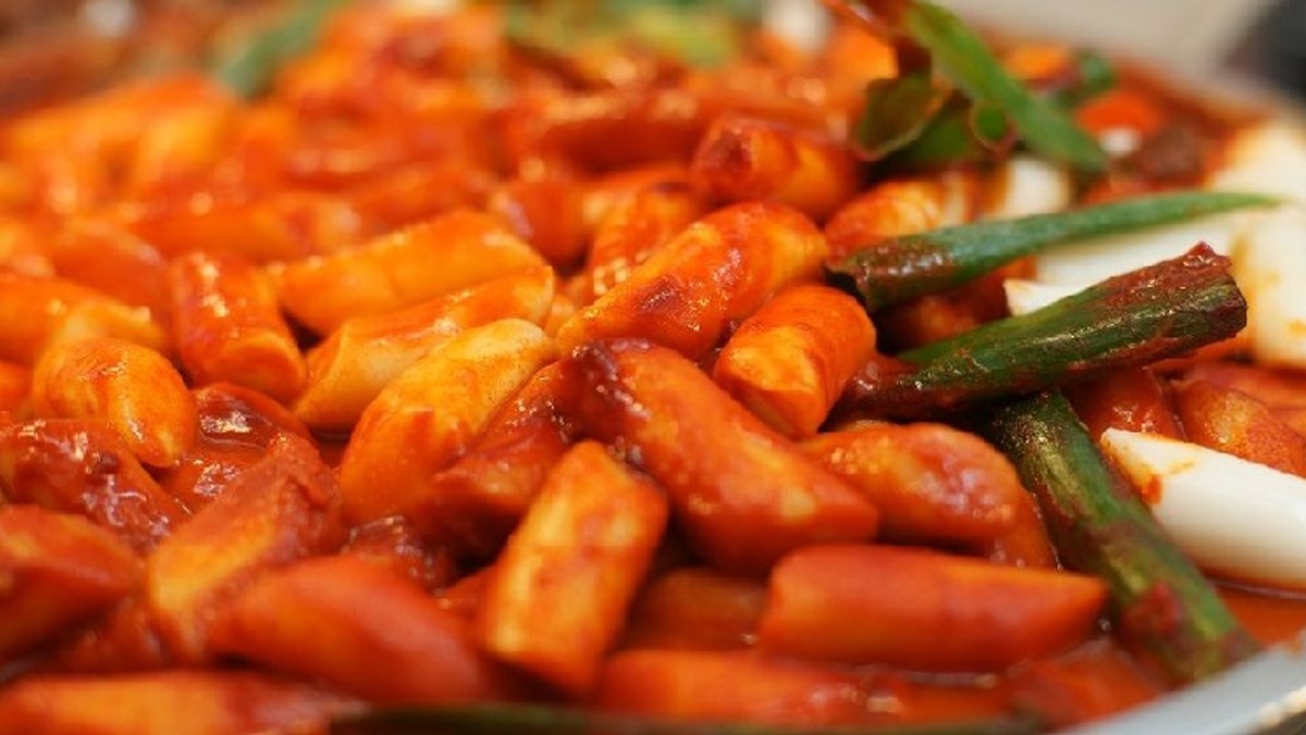 Bánh gạo cay Tteokbokki