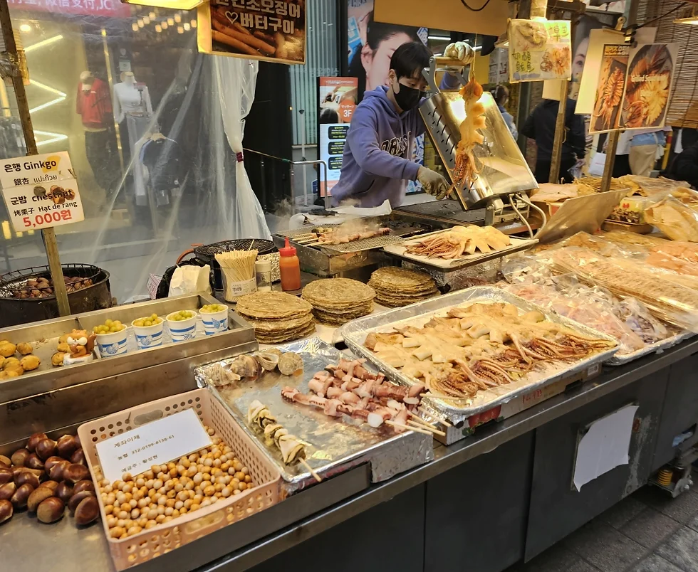 Myeongdong Street Food Alley