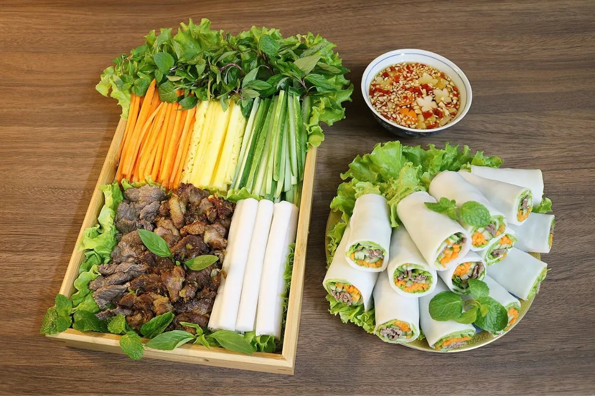 Phở cuốn hấp